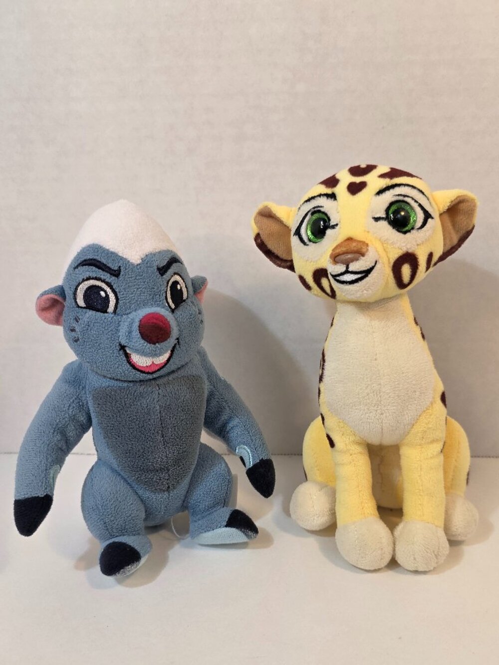 Lion Guard Fuli TY Sparkle and Bunga Plush 7inch Disney Jr Lion King Simba